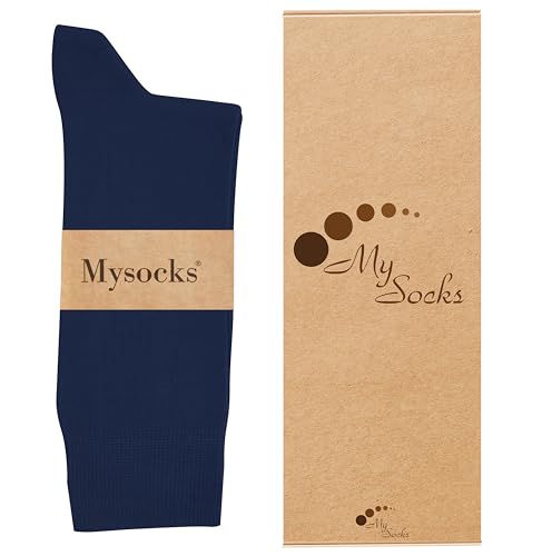 Image of Mysocks Unisex Extra Fine Combed Cotton Crew Socks |5 Pairs Set | Seamless Toe | Make Your Steps Enjoyable