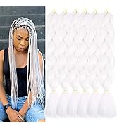 LILYKA SHOW 6 Budles/lot 24 Inch Ombre Colors Box Synthetic Hair Jumbo Braiding Hair Extension So...