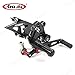 Arashi(Version 2.2) Adjustable Rearsets for KAWASAKI Ninja 300 EX300B ABS / EX300A/ EX300 ABS/ EX300A / SE 2013-2017 Motorcycle Accessories Foot Pegs Footrests Rear Set Black 2009 2014 2015 2016