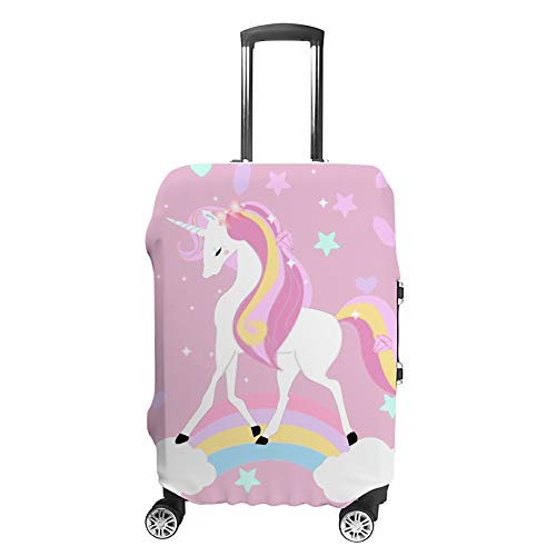 Housse de transport bagage licorne rose contre le vol et la saleté