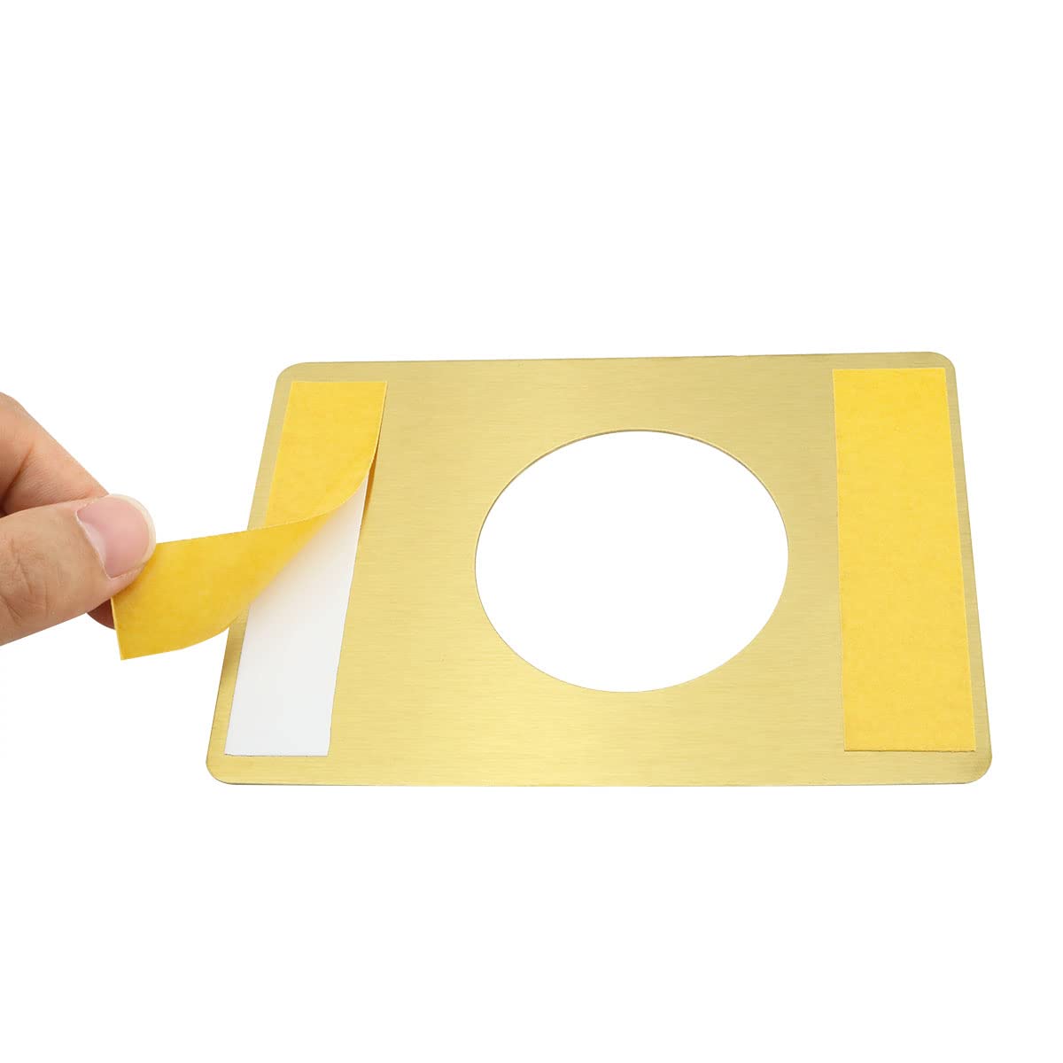 Door Lock Repair Plates - Gold Door Knobs Fixes -3