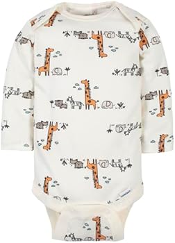 Gerber Boxpakje voor baby's, set van 4, voor jongens, thema jungle