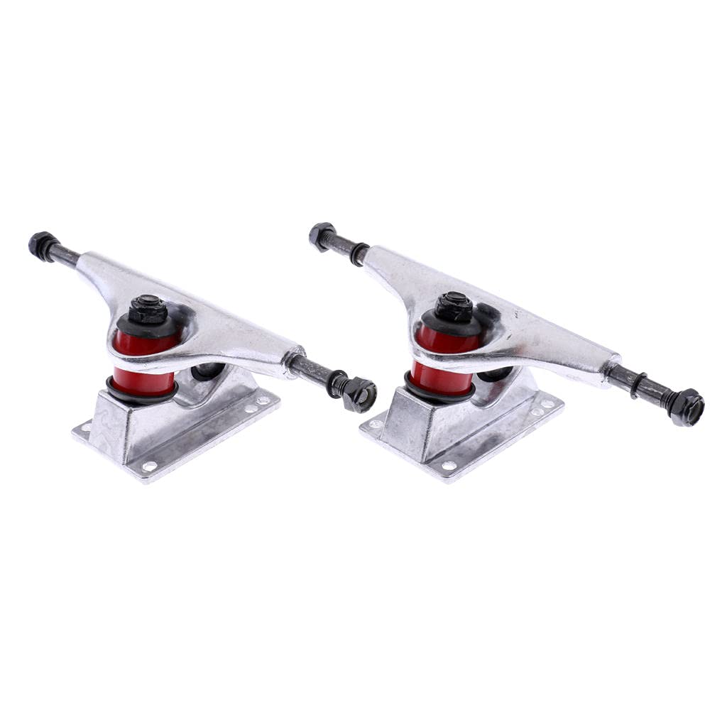 Milageto 2 piezas de 5 pulgadas Pro Skateboard Trucks – Camión de repuesto para monopatín