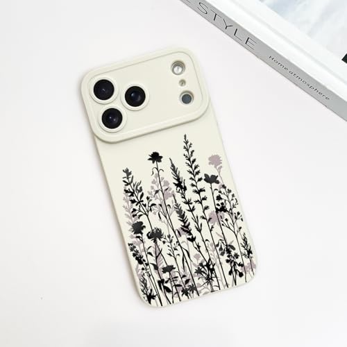 LSL Case for iPhone 17 Pro Black Floral Pattern Print Design by LSL - Used condition - Image 6