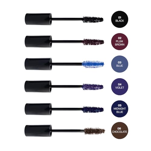 Radiant Professional Curl Lengthening Mascara, Cruelty Free, 02 Plum Brown by RADIANT PROFESSIONAL MAKE UP / HELLENICA - Used condition - Image 9