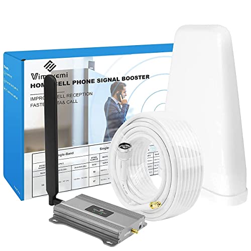 Flash Sale Verizon Signal Booster 4G LTE 5G Cell Phone Signal Booster Verizon Network Extender Cell Phone Booster Extender Band 13 Cell Booster Repeater Verizon Wireless Straight Talk Antenna Boosts Data+Voice