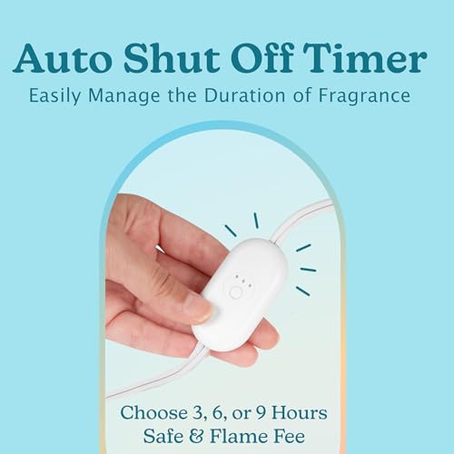 Happy Wax - Aquecedor de cera de derretimento moderno (com temporizador de desligamento automático)