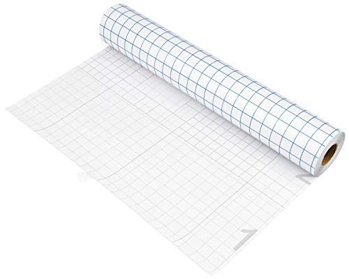 Rouleau De Ruban De Transfert Pour Vinyle 24 Pouces X 100 Pieds - Papier Adhésif Layflat, Blanc