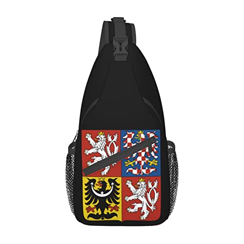Mochila tipo bandolera con emblema nacional de República Checa miniatura 2