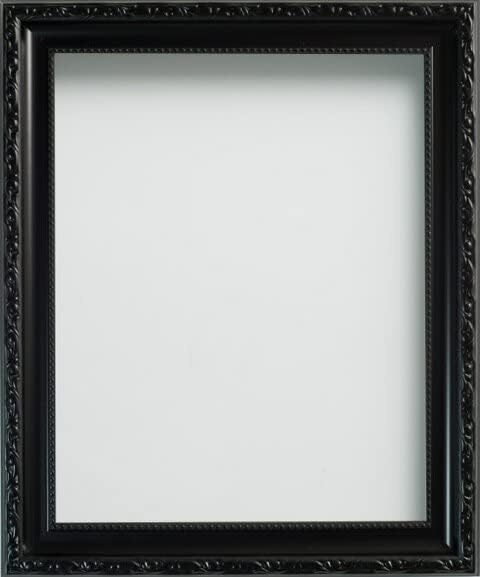 Frame Company Brompton Range Ornate Photo Frame, White 8 x 6