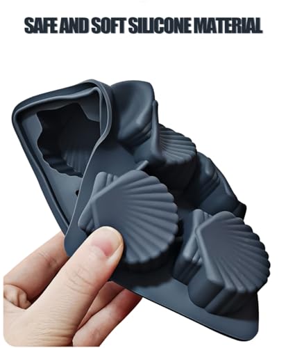 Molde de silicona para cubos de hielo con tapa 2 piezas miniatura 6