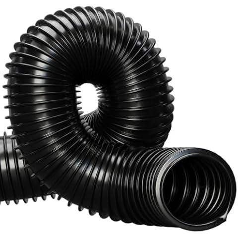 40mm Black Flexible Hose Pipe 3 Metres Cover