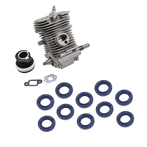Perfeclan Replacement Engine Motor Cylinder Kits Set for Stihl MS180 w/20x Oil Seal