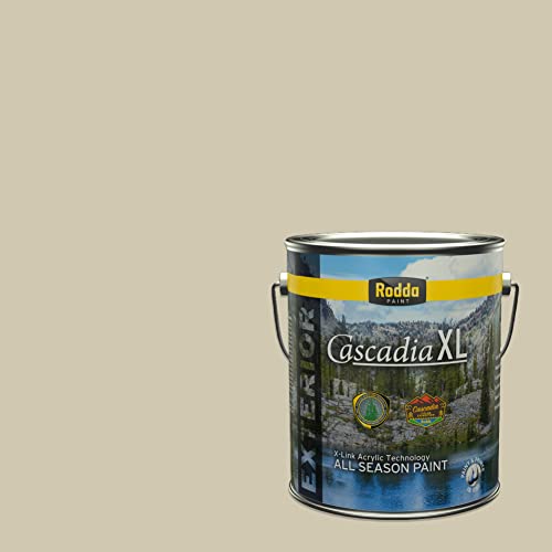 Rodda Paint CASCADIA XL Exterior Satin Paint & Primer in One, 1-Gallon, Reseda