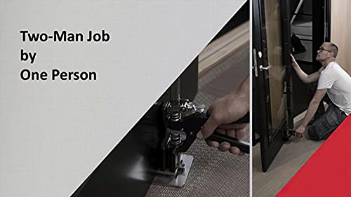 Support Arm, Handheld Jack Clamp Tool, Floor Cabinet Jack Lift Arm Tools, 330 lb / 150 kg Capacity for Flooring, Window, Cabinet, HVAC, Deck Installation, Convenient to Use (A) - Thumbnail 5