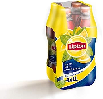 Lipton Ice Tea Limon Aromalı Soğuk Çay Kutu 4 x 1 L