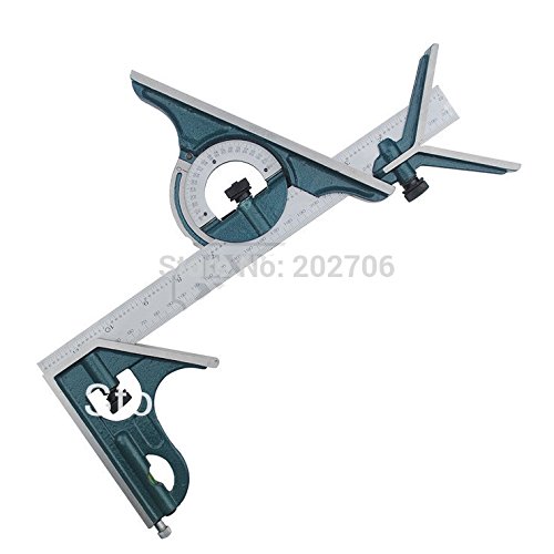 Buy 0180 Degree Universal Bevel Protractor Combination Square Set Online at Low Prices in India