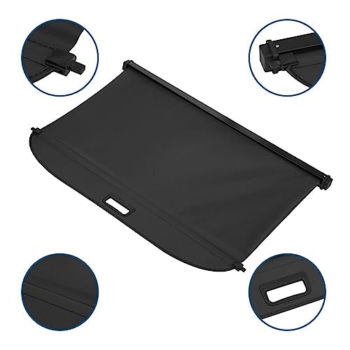 Cortina protectora de seguridad para maletero compatible con Cadillac XT4 2