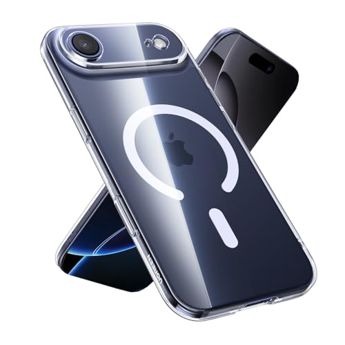 UGREEN Magnetic Case Compatible with iPhone Air 6.7-Inch Compatible with MagSafe Revolutionary iCrystal Tech MIL-Grade Protection Anti-Scratch Camera Protective Clear