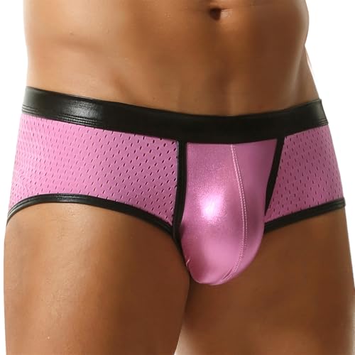 Boxer métallique brillant homme idéal pour vos soirées et festivals branchés