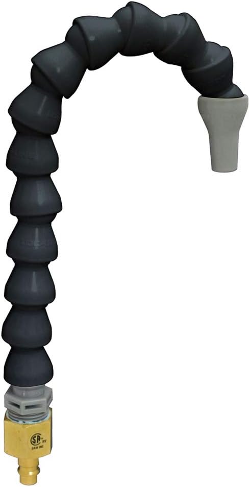 Empire Faucets CRD-Flex-SPT-B 14" Flexible Spout for Quick Disconnect Valves - Black