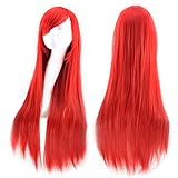 Akstore Wigs 32' 80cm Long Straight Anime Fashion Women's Cosplay Wig Party Wig With Free Wig...