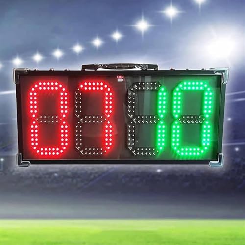 Marcador de reemplazo para fútbol con batería recargable