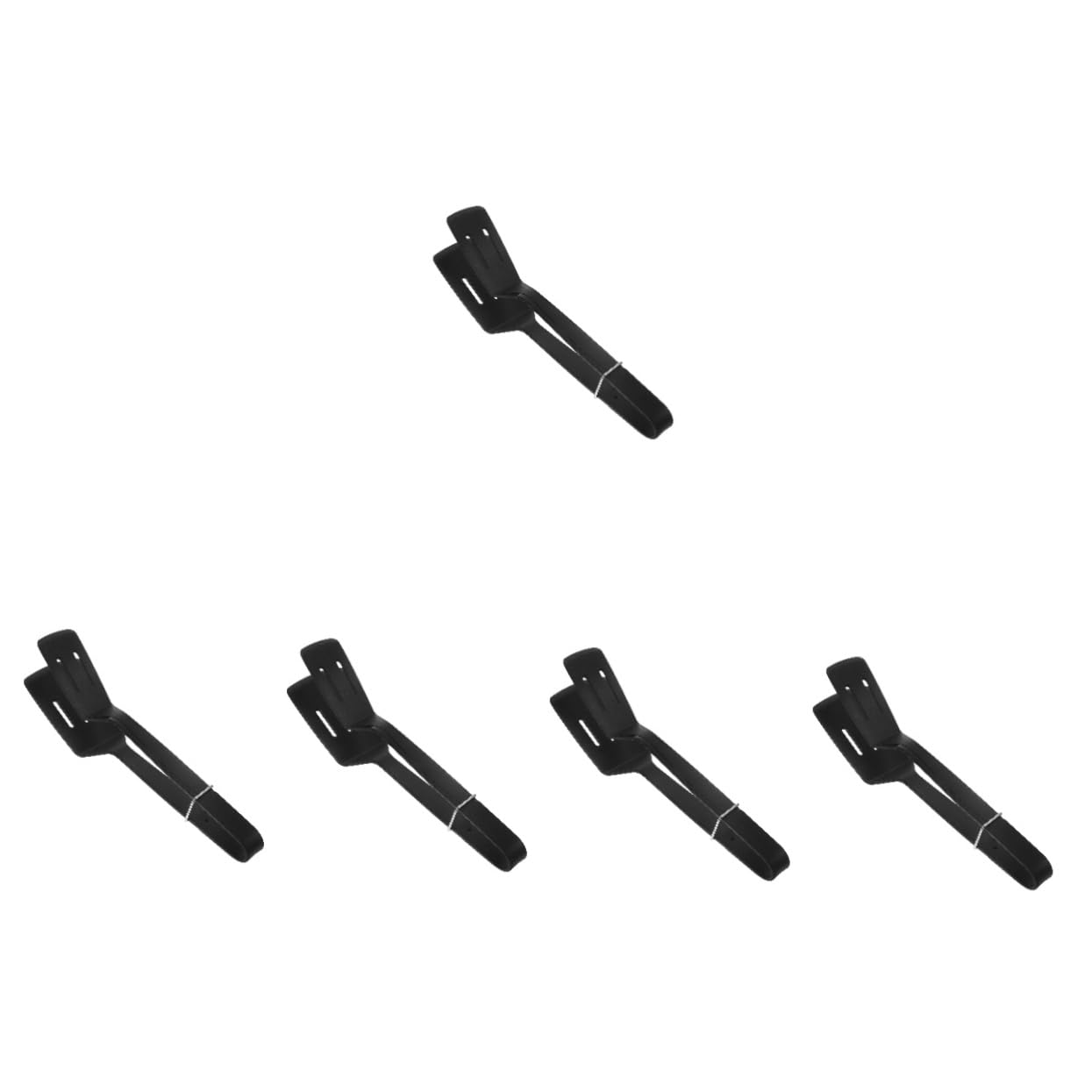 BESPORTBLE 5stücke Silikon Küchenzange Spatel Multifunktionale Grillzange Für Steak Antihaftbeschichtete Hitzebeständig Und Ergonomischer Griff Für Küche
