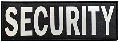 SUVIYA 8.5x3 Inch Large Untra Reflective Security Patch with Hook and Loop (8.5x3 inch)