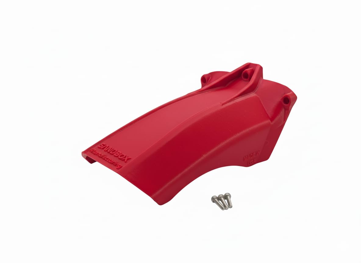 RockShox Zeb Fender - Domain Fender - Bolt On - Made in USA (Red, Short)