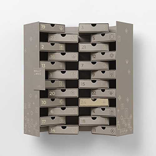 Wally & Whiz - Adventskalender Gourmet Fruchtgummi Warm Grey (vegan, gluten- laktosefrei) Cover