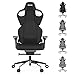 RECARO Exo Platinum Black & White | Ergonomischer, hochwertiger Gaming Stuhl | Mit stufenloser Einstellung über Handräder | Made in Germany | Auch als Bürostuhl | TÜV Zertifiziert