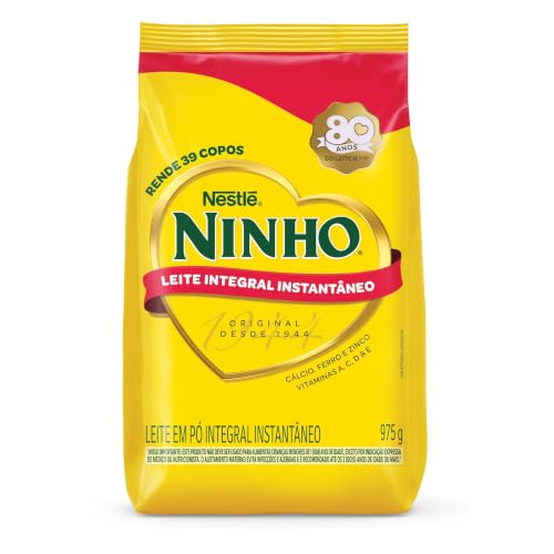 Leite em Pó Ninho Integral Instantâneo Sachê 975g