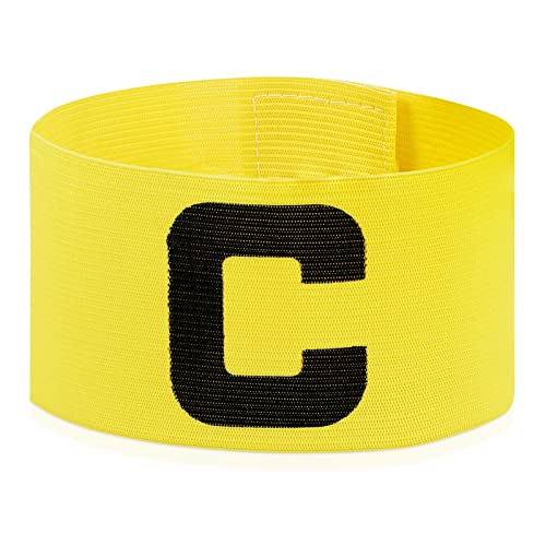 Homoyoyo Soccer Captain Armband for Players Sport Player Band Wide Application in Team Sports