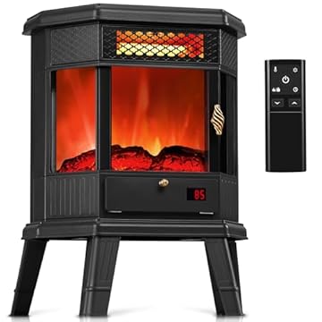 best electric fireplace for heat