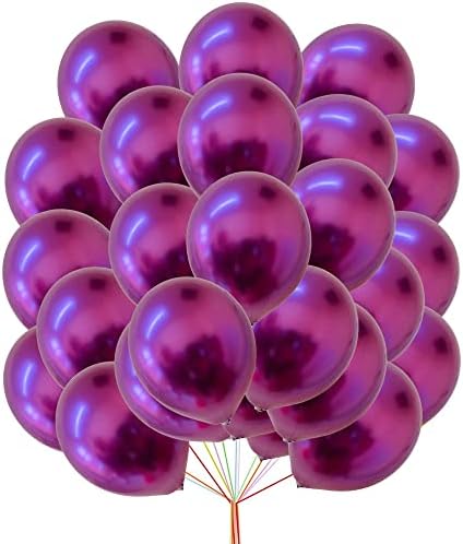Metallic Silver Balloons 5 inch Small Balloons 10 pcs Glossy Chrome Balloons Silver Birthday Decoration Wedding Anniversary Baby Shower Party Decoration