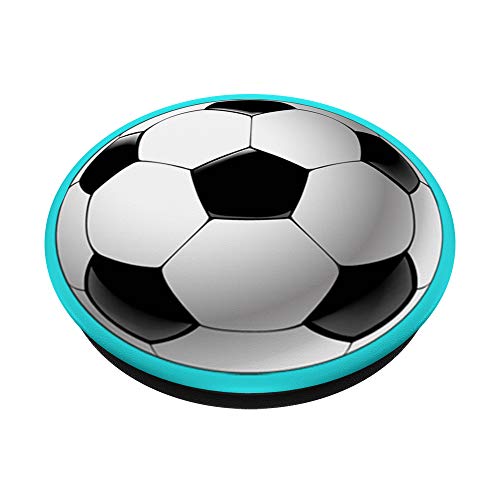 Cool Soccer Ball Design Pattern Fans Lovers Guys Teen Boys Popsockets Popgrip: Swappable Grip For Phones & Tablets #TOP1