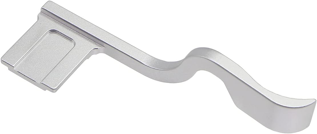 Metal Hot Shoe Thumb Grip for Fujifilm X-T4 XT4 Camera Accessories Silver - Image 3