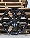 OE Wheels CV62 22 Inch Rim Fits Silverado 1500 Style 6x139.7 22x9 Satin Black - Hollander 14078 (1)