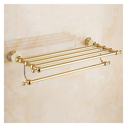 Porte-serviettes de bain européen en jade pour organiser votre rituel spa