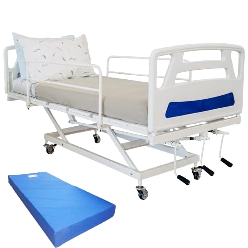 Cama Hospitalar Bleeze 3 movimentos manual Renovar com Colchão D33
