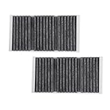 2Pcs Car Cabin Air Filter A1668300318 A1668307201 Compatible For Mercedes Benz X166 W166 GLE Coupe