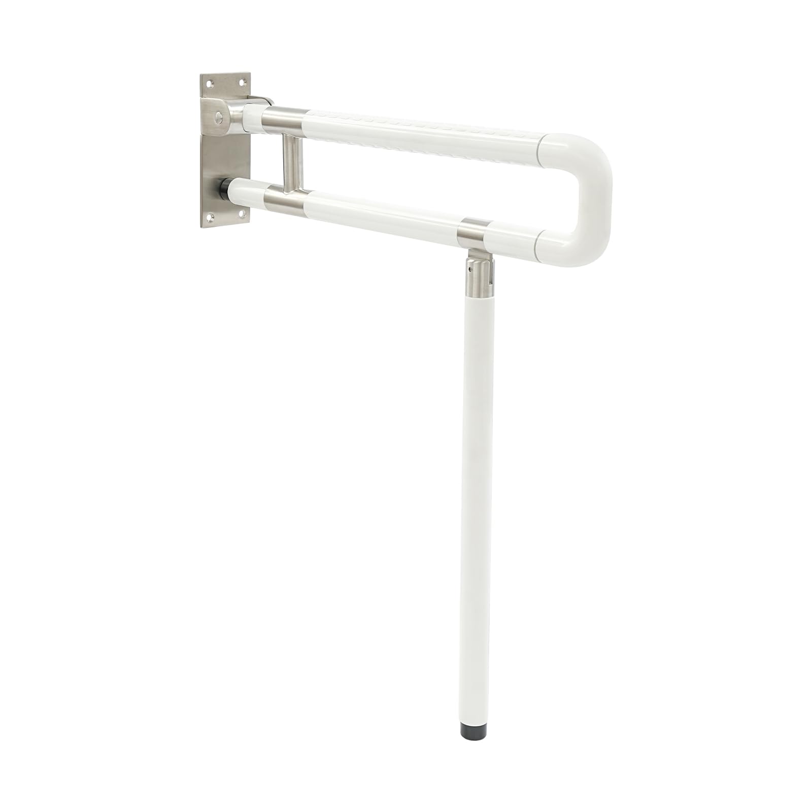 WC-Handel - Asa plegable para inodoro | Mango para inodoro con superficie antideslizante, anillo luminoso y capacidad de carga de 300 kg, para personas mayores