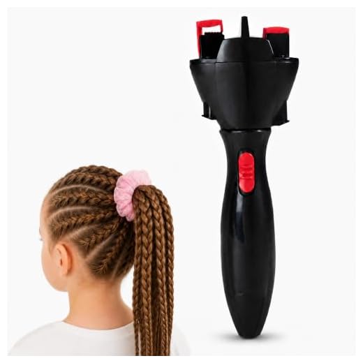 Ailgely Automatic Hair Braider, Electric Quick Twist Hair Machine, 360 Degree Rotation & One-Click Control, Smart Rollers Hair Braider Tool for Girl DIY Hair Tangling Styling