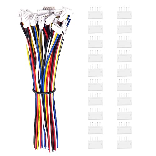 20 Paia JST 1.5 ZH 5 Pin Connettore Spina Micro JST ZH 5-Pin Maschio con 150mm 26AWG Cavo & Femmina