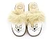 Nowo Hausschuhe Damen Hausstiefel Winter Pantoffeln Katze Hüttenschuhe Hüttenstiefel Warm Slipper Wolle Plüsch-Warm Gefüttert 36