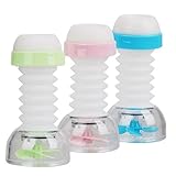 Kit 3 Bicos Arejador Flexível para Torneira, Ajustável 5,8x4,5cm, Chuveirinho para Pia e Lavatório - Linha Premium MBB Shop Mix