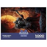 Rompecabezas de 1000 Piezas de Heavy Metal para Adultos y Rompecabezas de Madera. Juego Educativo Familiar. 1000 Piezas (75 x 50 cm).