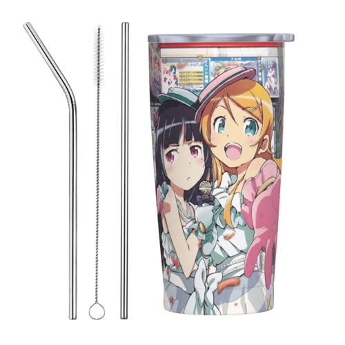 ̖Ȃɉ킯Ȃ Wt R[q[Jbv ^fM }O{g 600ml XeX yʐ݌v Rh~ gїp ItBX oR ʊw  MtgΉ Straw Three-piece Set