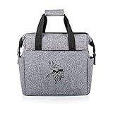 PICNIC TIME Gray Minnesota Vikings Lunch Cooler